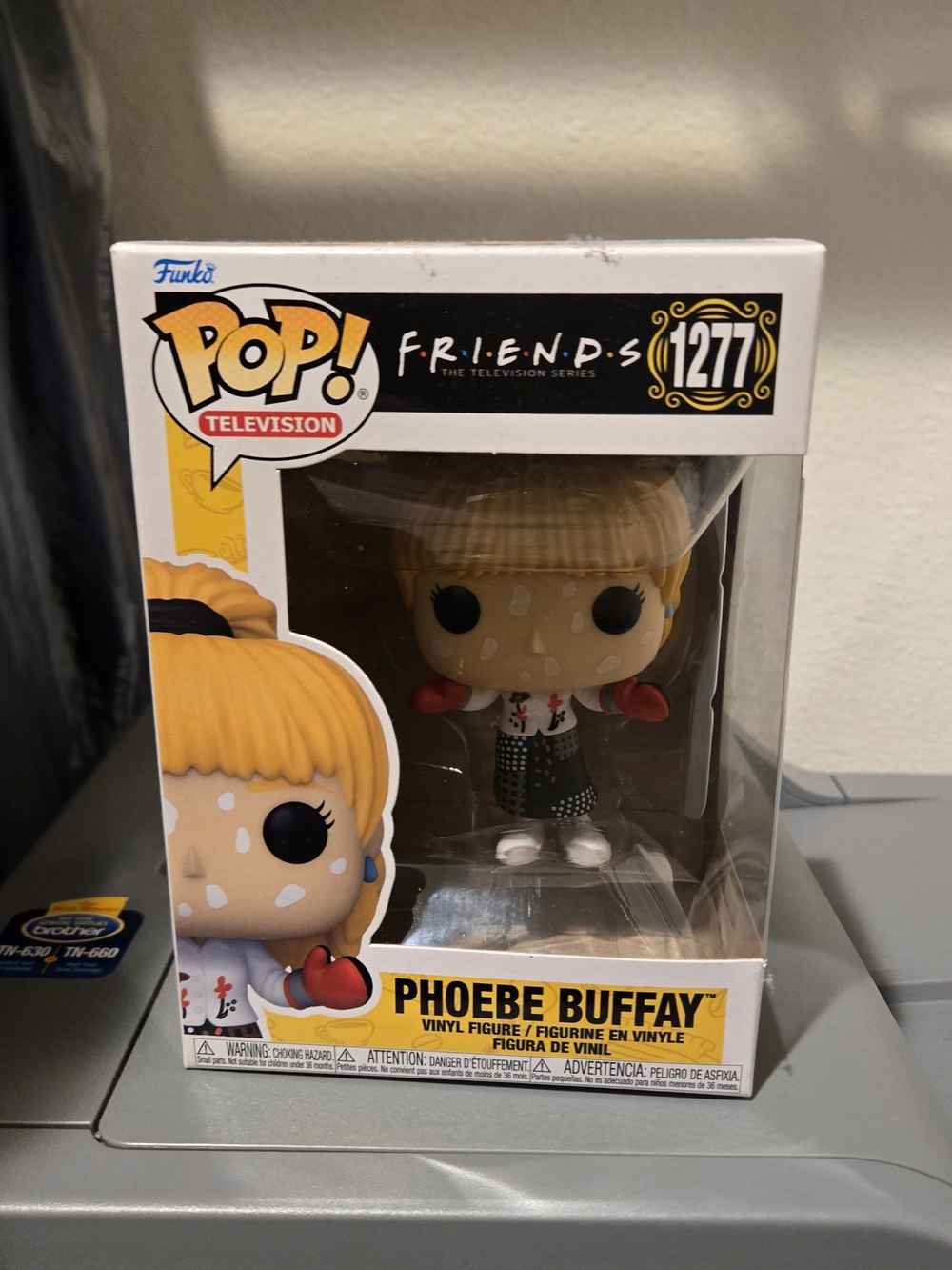 Funko Phoebe Buffay Pop! Vinyl — Yellow Hair, Black & White Outfit